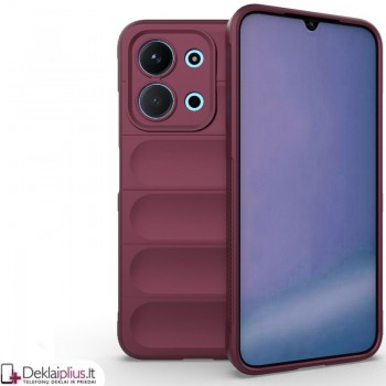 Magic Shield guminis dėklas su kameros apsauga - bordo spalvos (Xiaomi Redmi 15C 4G) Magic Shield guminis dėklas su kameros apsauga - bordo spalvos (Xiaomi Redmi 15C 4G)